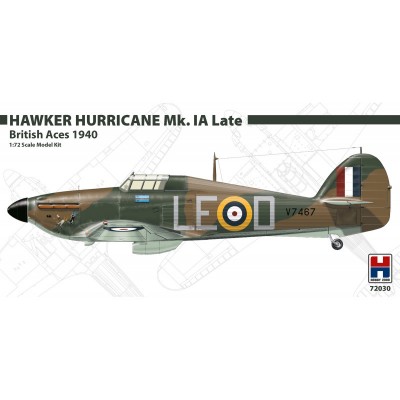 HAWKER HURRICANE MK. IA LATE - BRITISH ACES 1940 - 1/72 SCALE